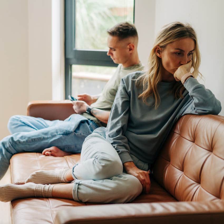 couple communicating ineffectively