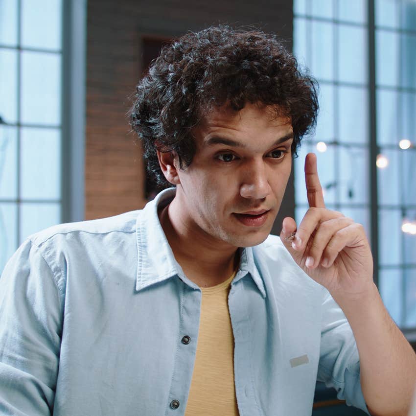 intellectually curious man using phrase did you know