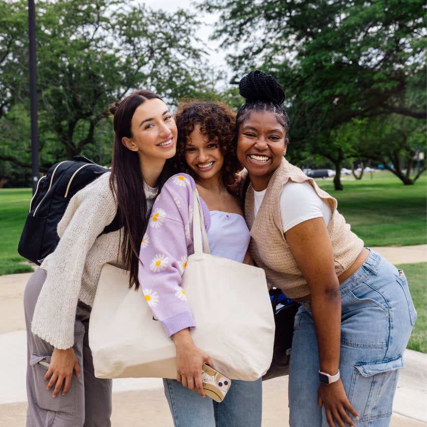 intuitive women who make up a small circle of close friends