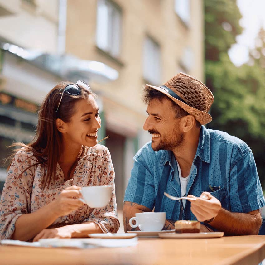 kindred soulmate couple give each other their undivided attention