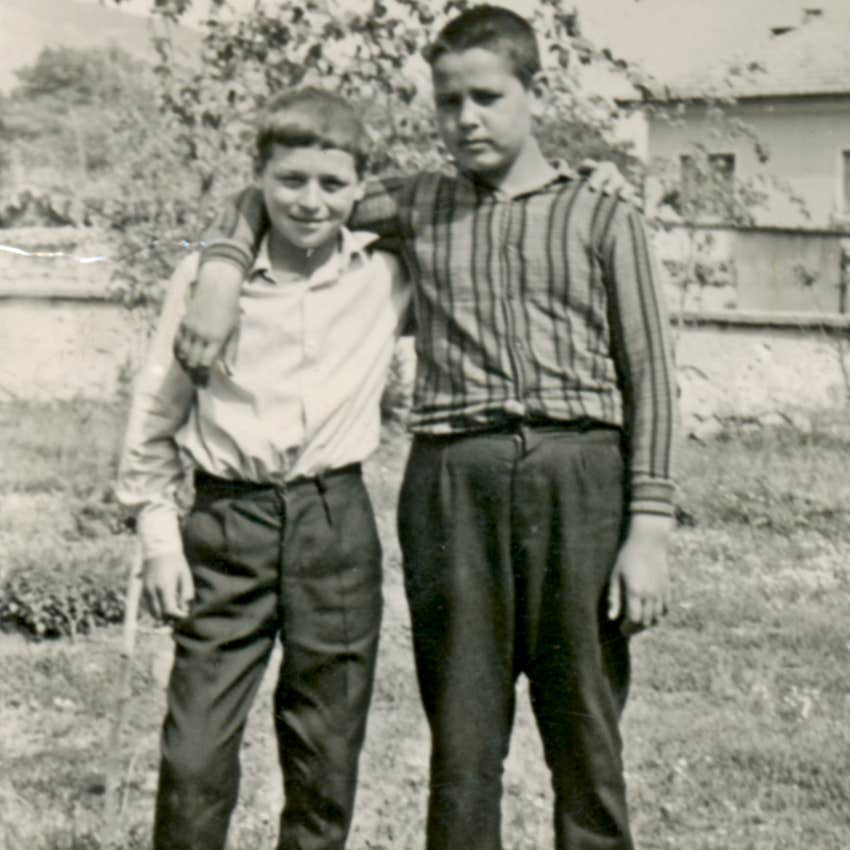 two childhood friends who know they can lean on each other and ask for help