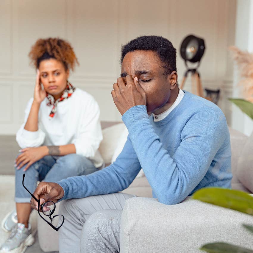man who can't handle being wrong saying his wife is remembering things wrong