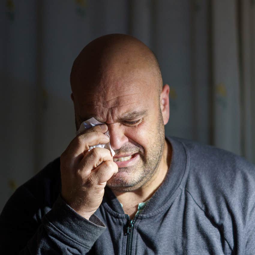 man who needs to be the victim saying that he's really struggling