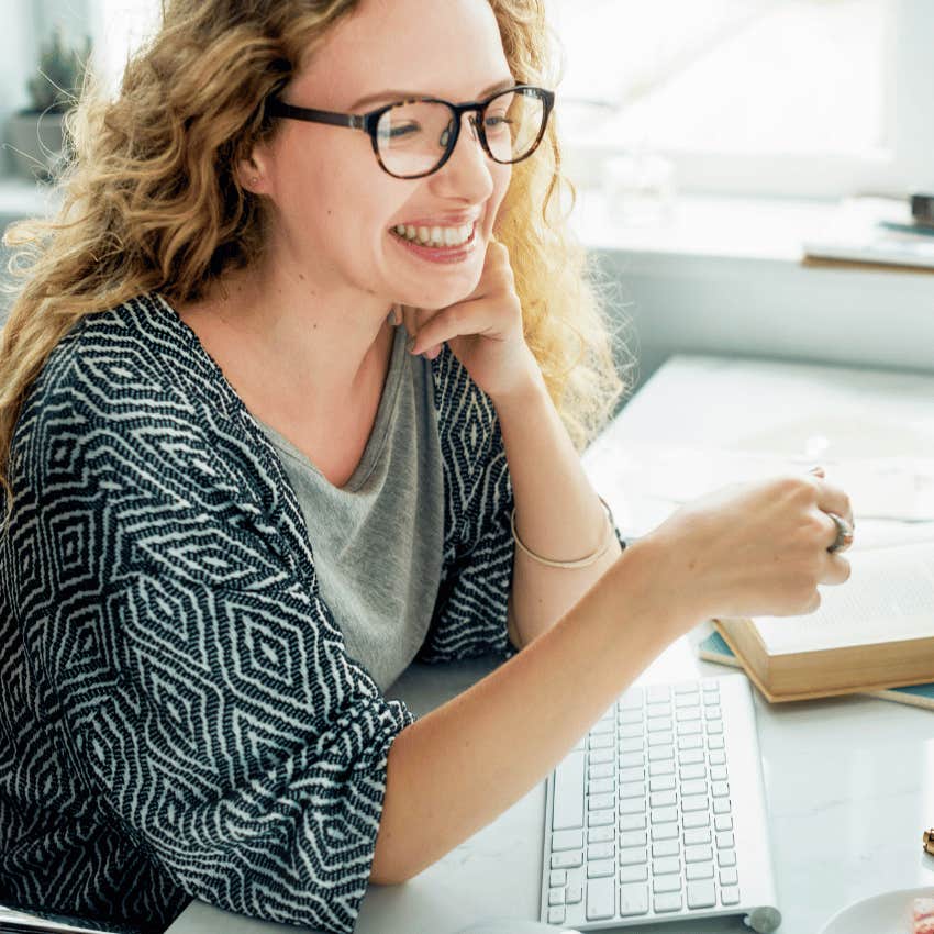 mentally above average woman enjoying the hard things in life