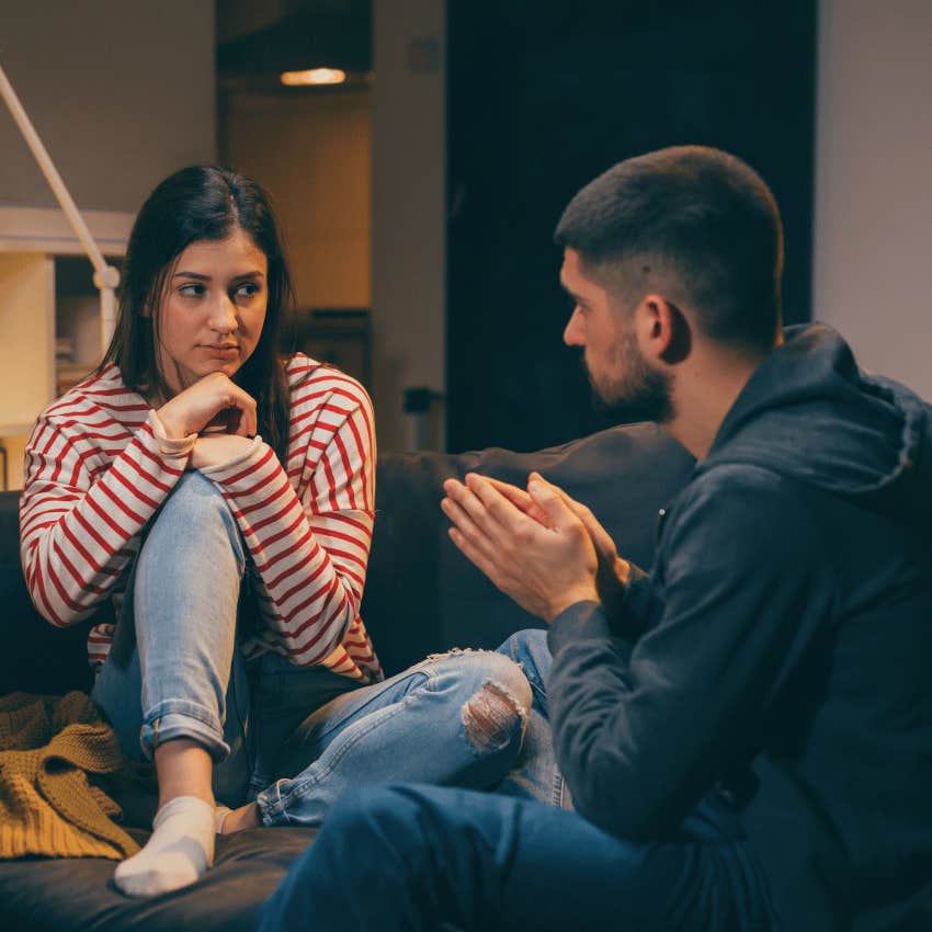 mentally closed off woman who can't date someone particular
