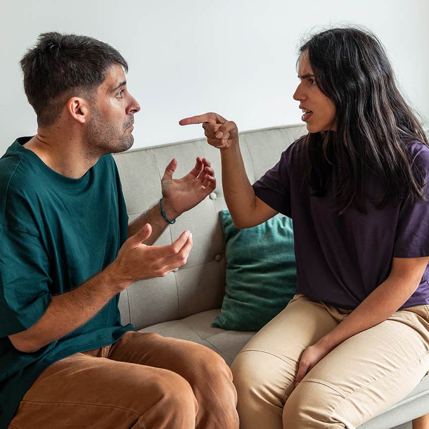 woman degrading man to make him insecure