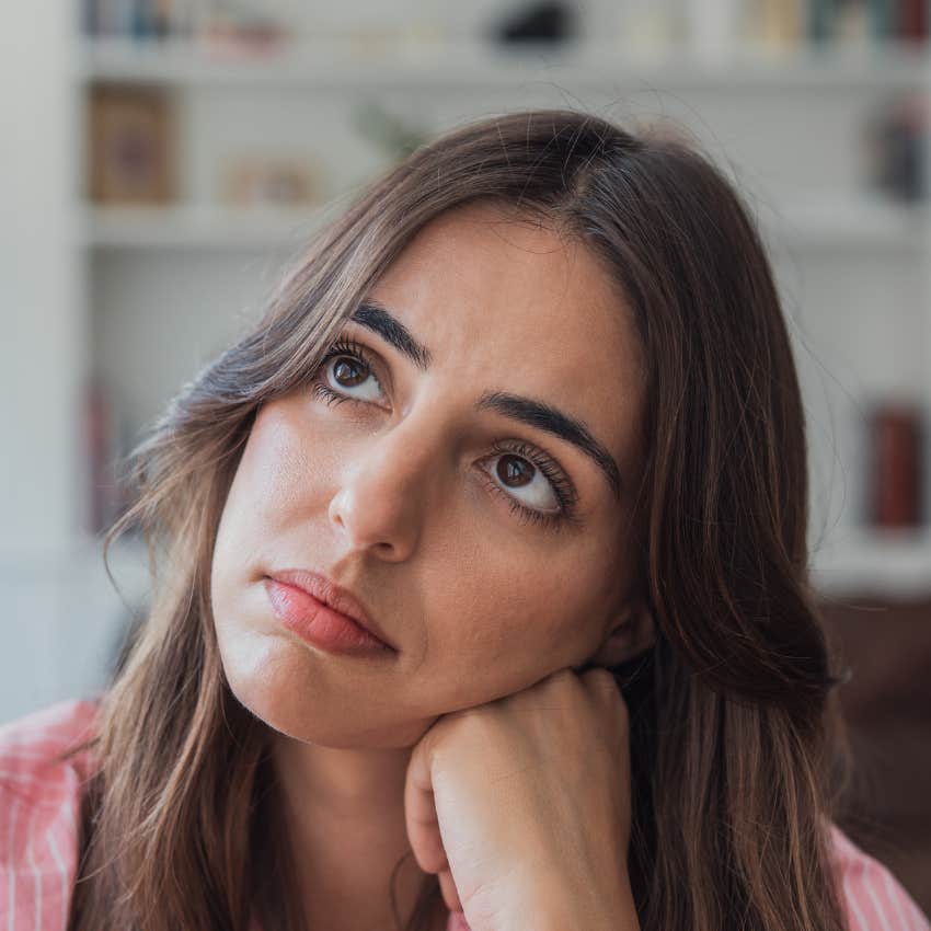 woman whose life is less stressful because she lets herself be bored
