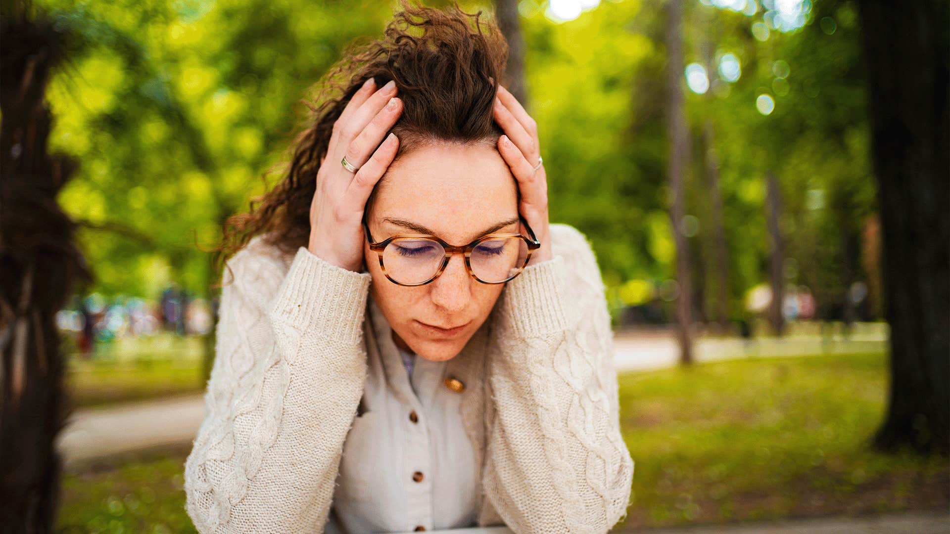 woman expects rejection before it even happens because she felt like a burden growing up
