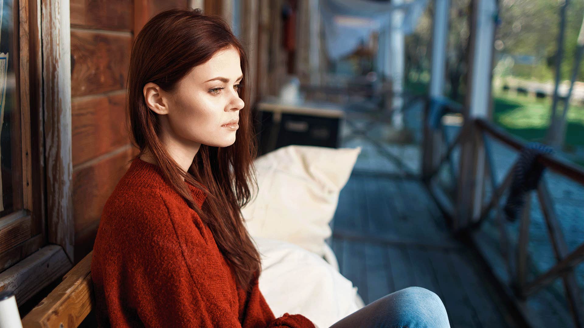 woman became extremely independent because she felt like a burden growing up