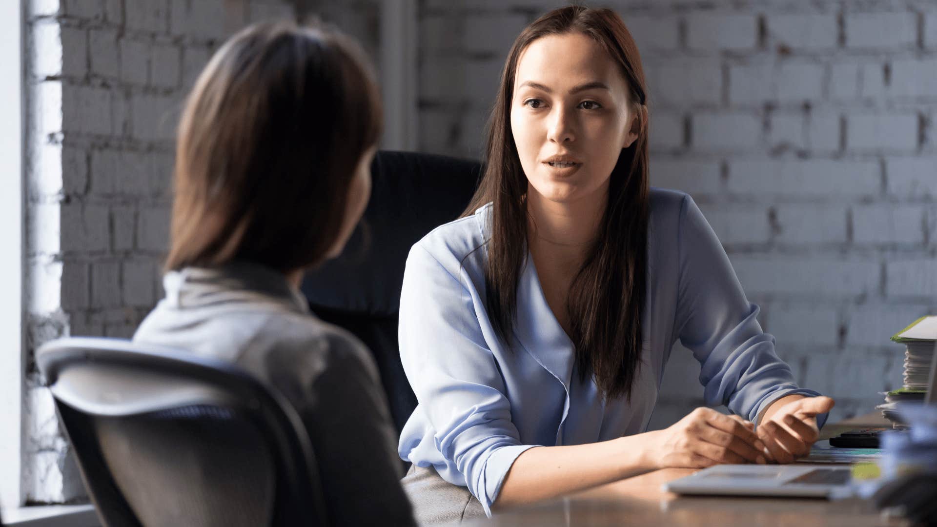 mentally and emotionally intelligent woman saying let's break this down right