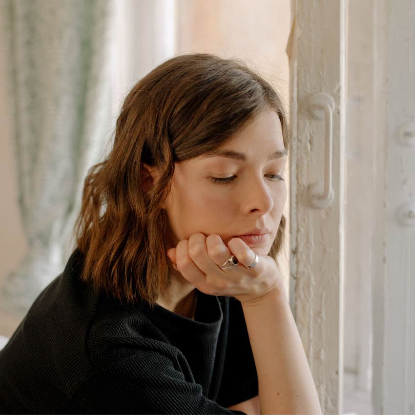 woman who struggles to be happy keeps waiting for perfection before enjoying life