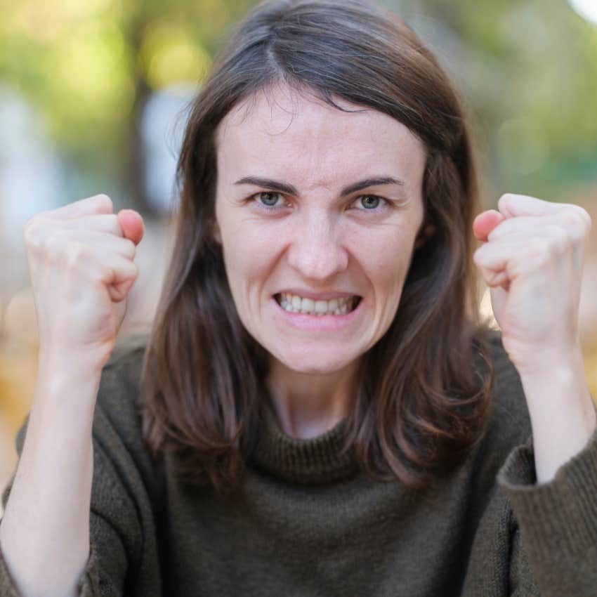 woman who needs to be in the spotlight saying she's mad