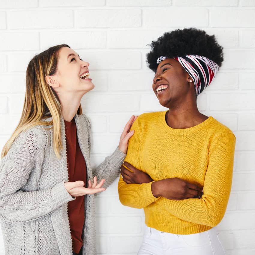 two people creating change