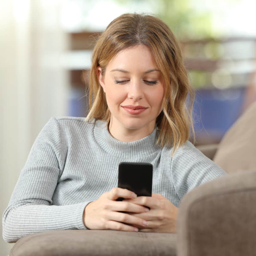 woman reaching out because she needs something