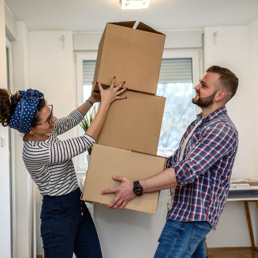 couple moving somewhere new