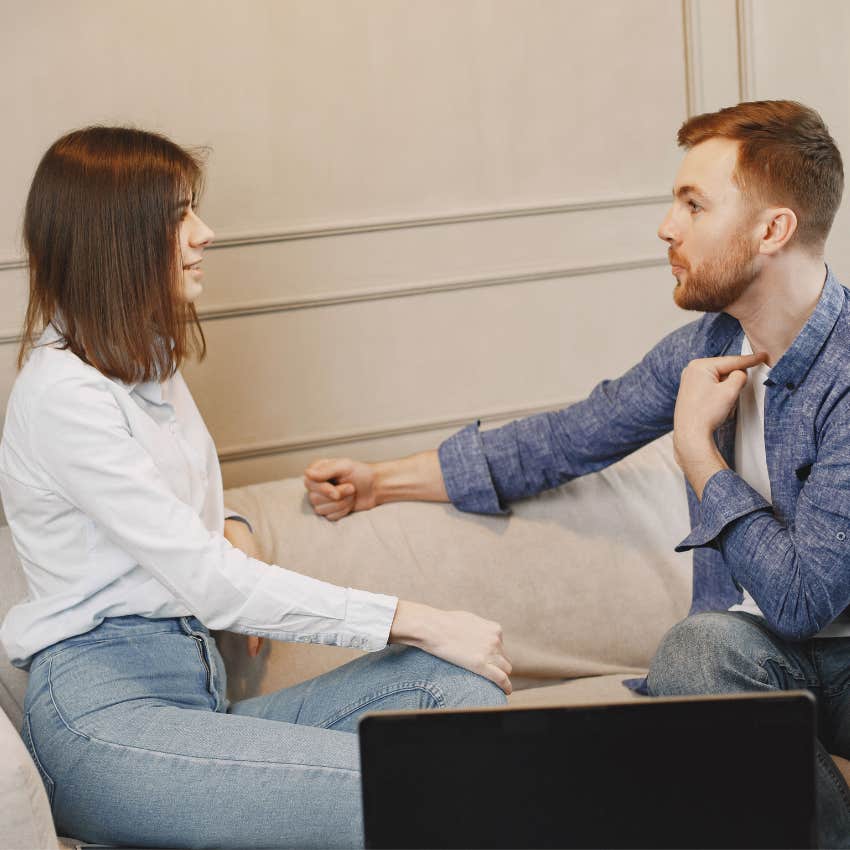 man refusing to accept feedback insisting his rude behavior is his personality