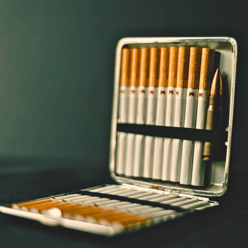 personal case of cigarettes