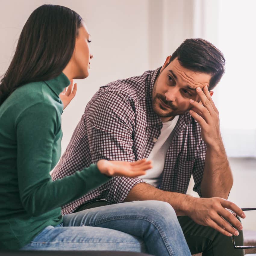 man telling woman he doesn't want something serious
