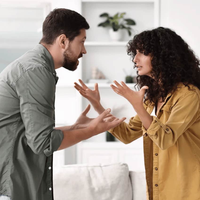 man who never admits he's wrong telling wife that's not what i meant