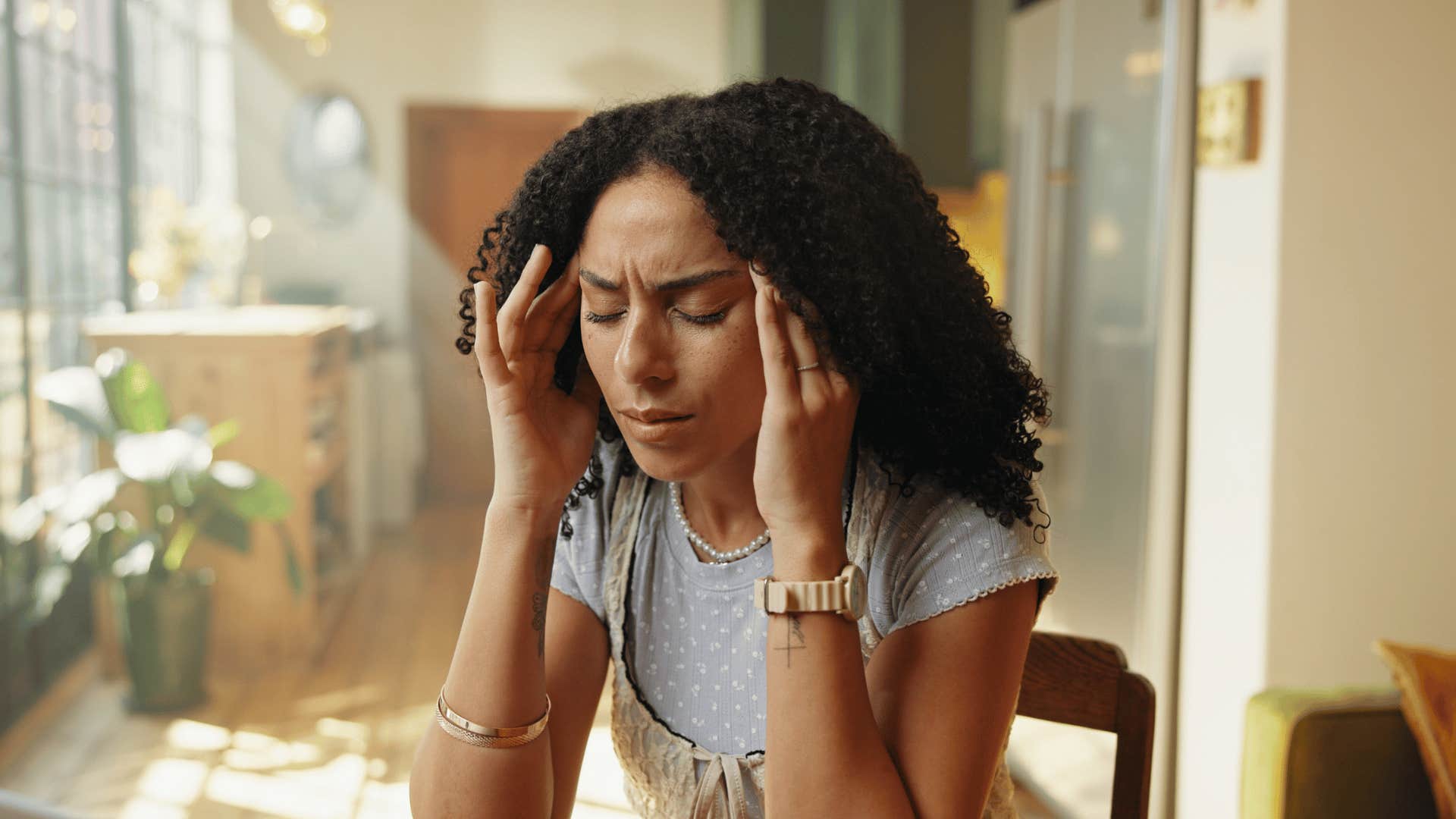 woman who doesn't feel motived anymore because someone reminded her about what she needs to do
