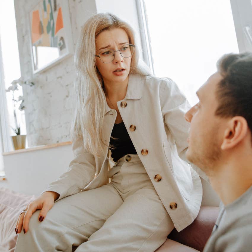 woman who is difficult to be around complaining that life isn't fair