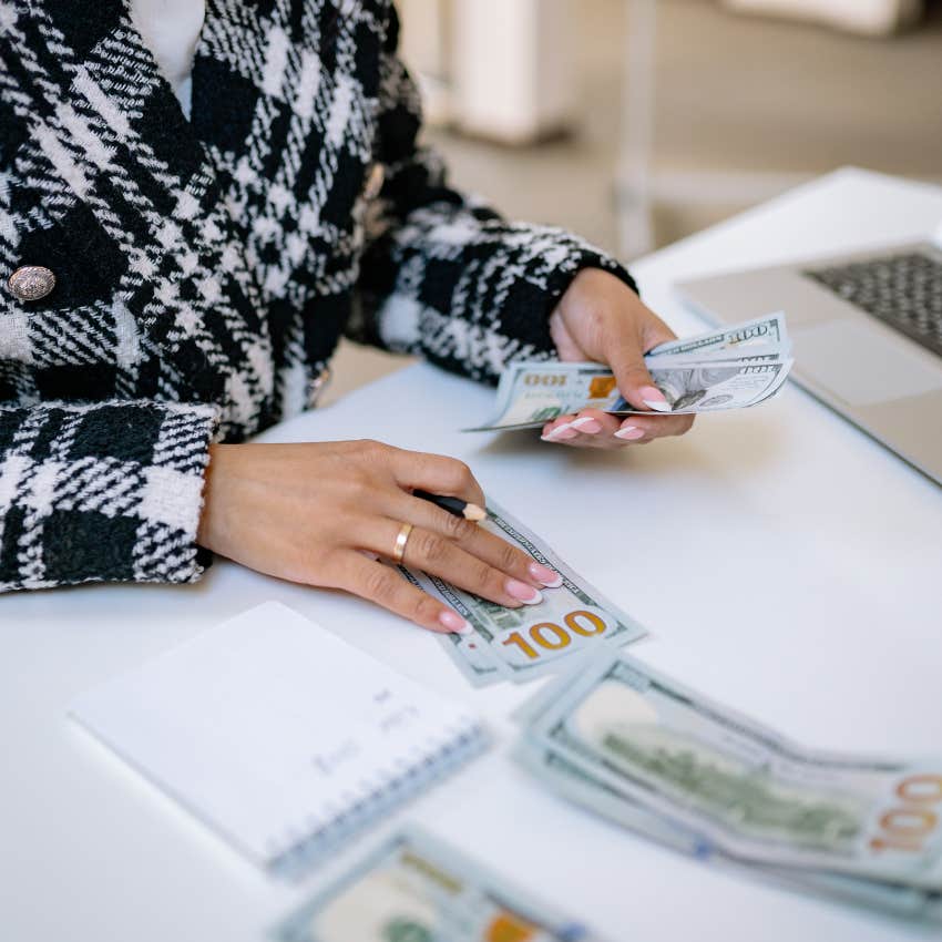 woman who has an emergency fund