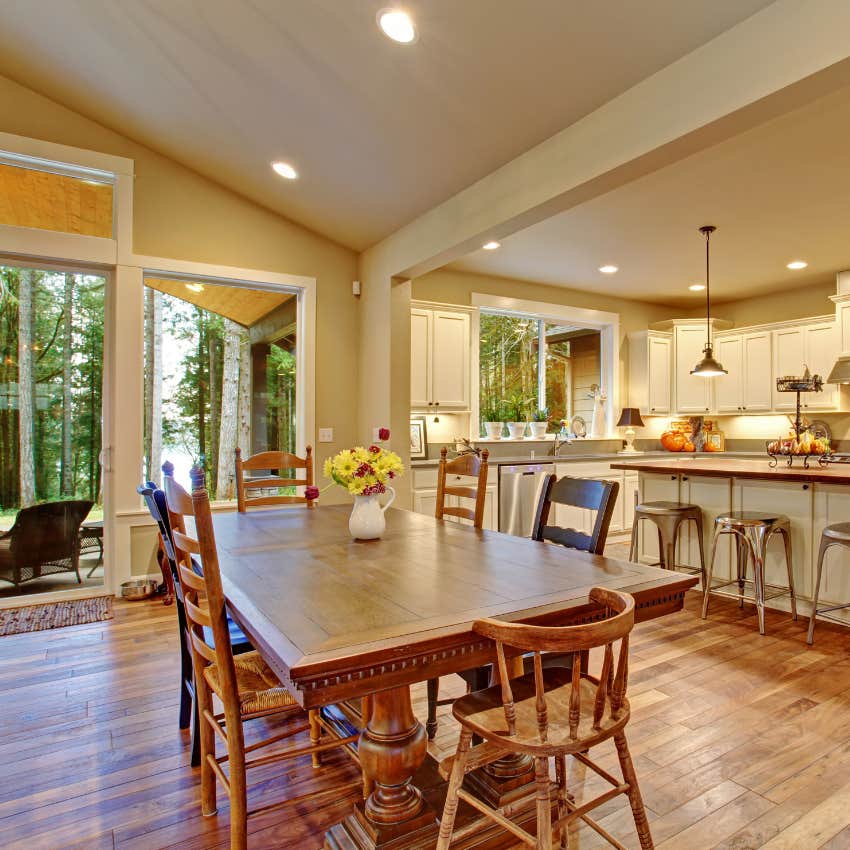 natural lighting in a wealthy person's home