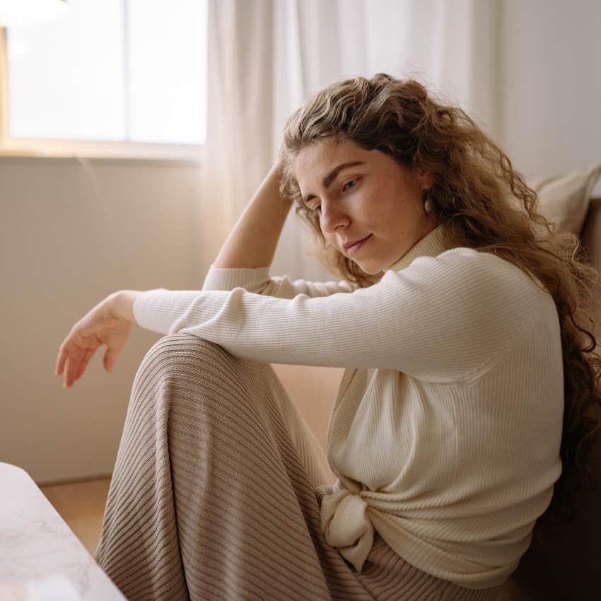 woman who thinks her worth is conditional
