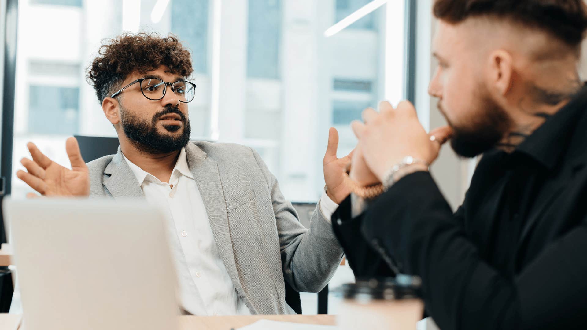 man playing dumb when trying to negotiate