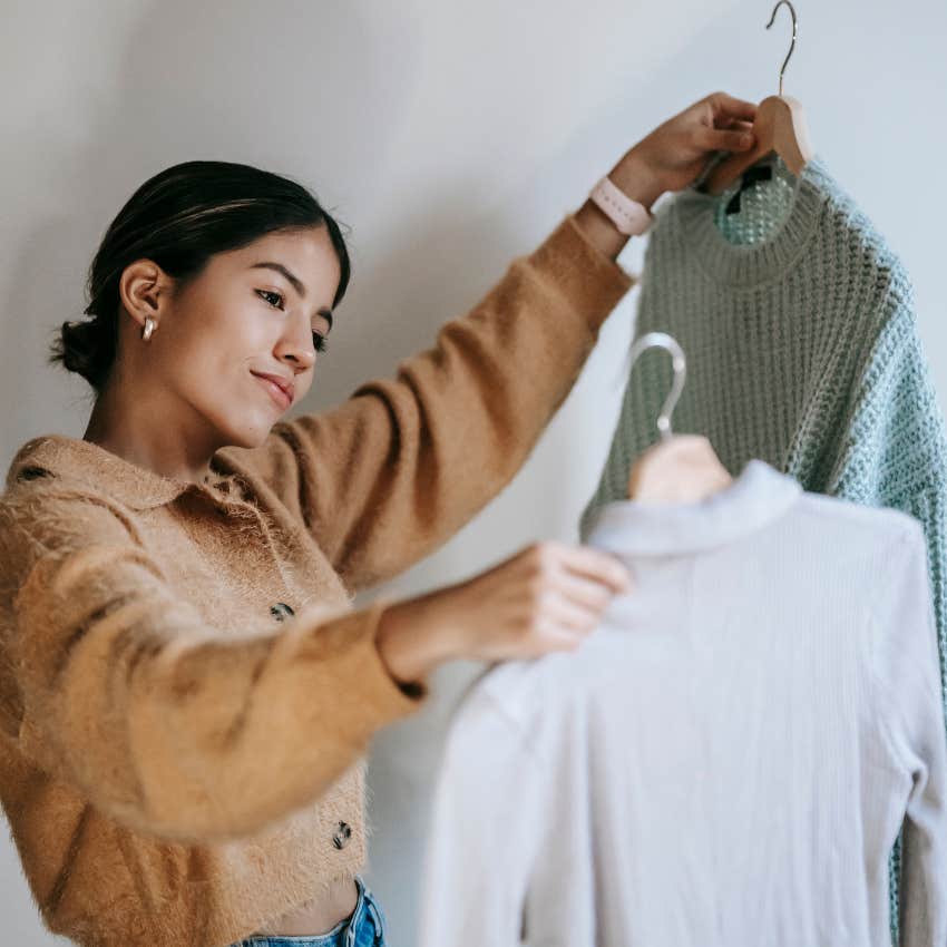 woman choosing to dress formally for almost everything
