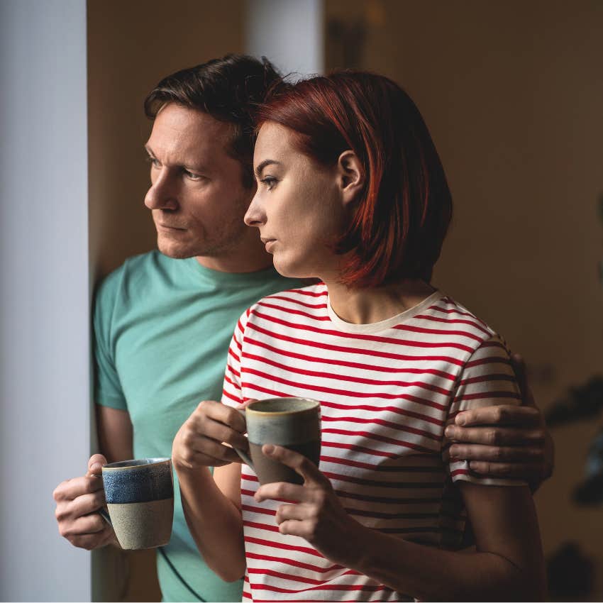 Couple learning how each needs support at home