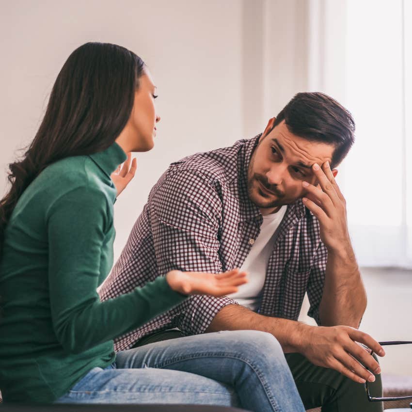 couple communicating about how they're feeling