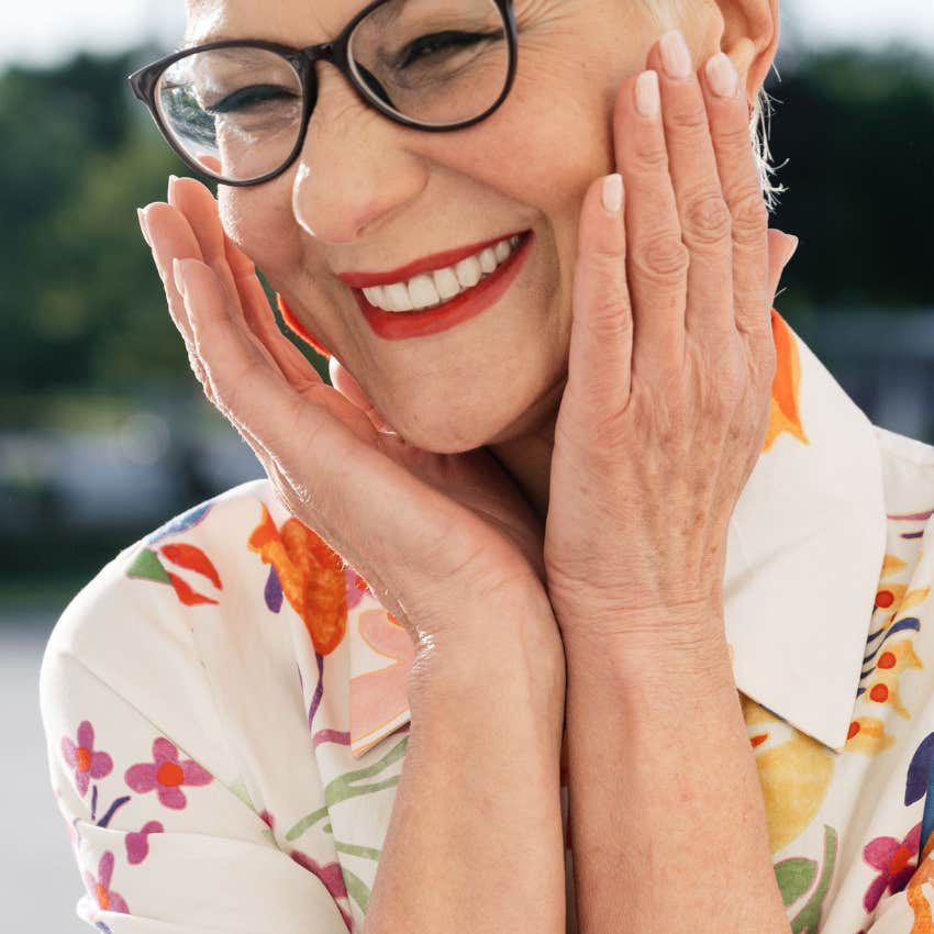 happy woman makes her life easier by choosing to be happy