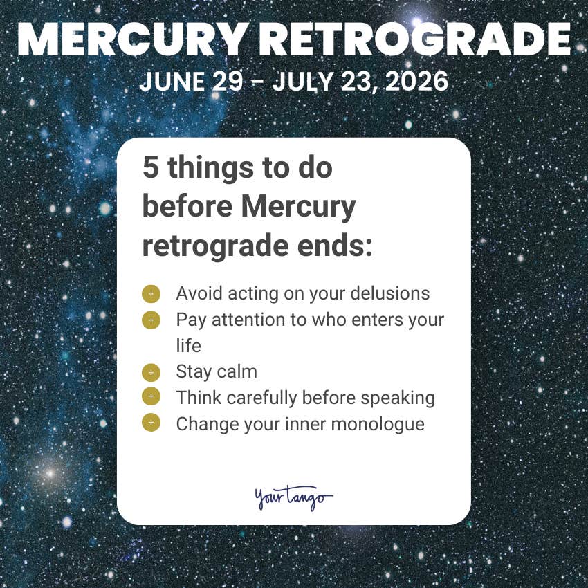 things to do before mercury retrograde ends july 23 2026