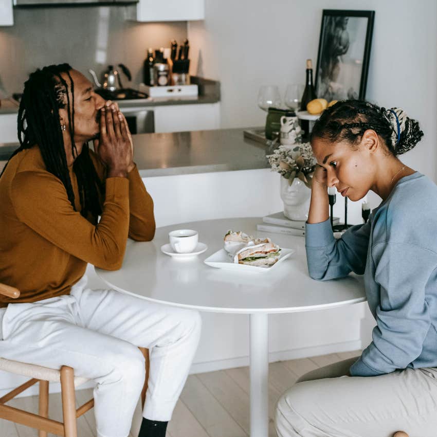 couple who never has hard conversations