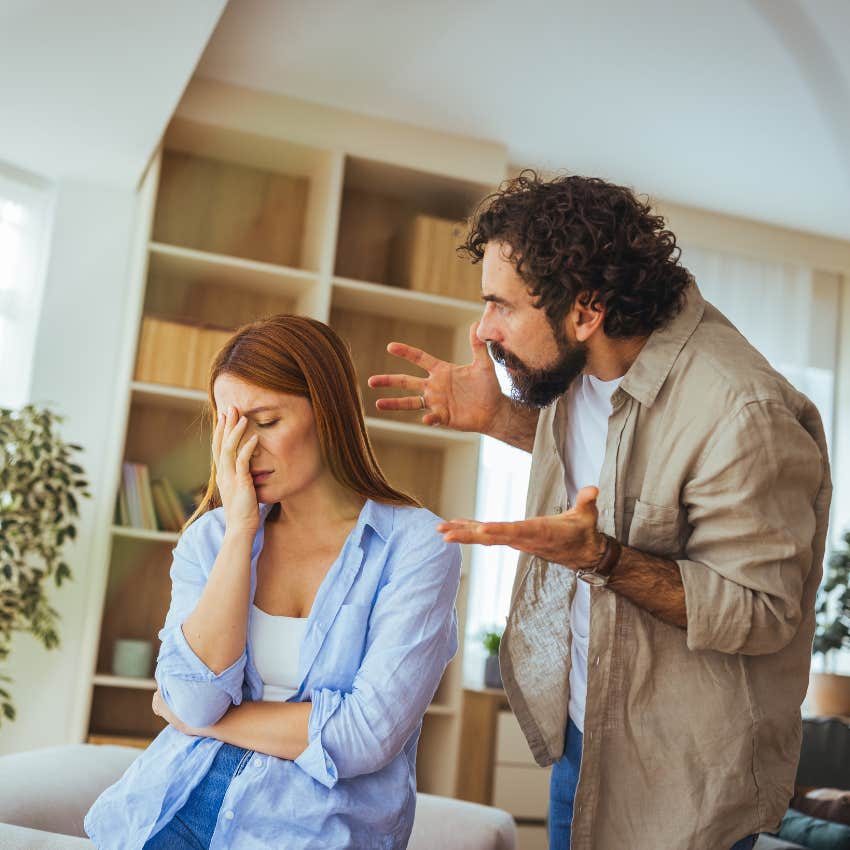 man struggling with the power imbalance of his wife becoming breadwinner