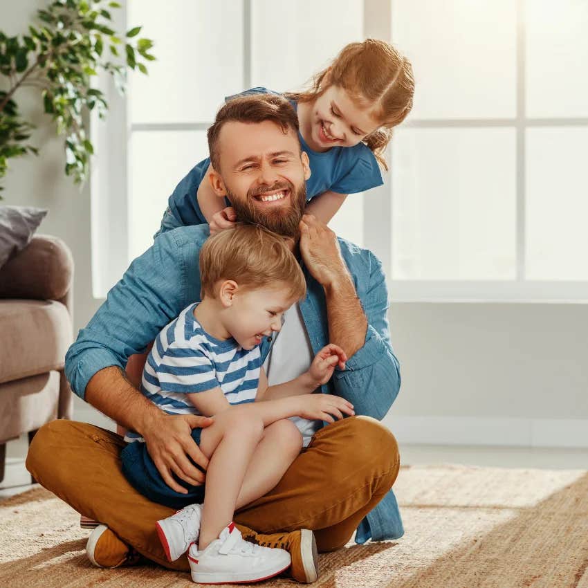 dad becoming the primary caregiver for his kids after wife becomes breadwinner