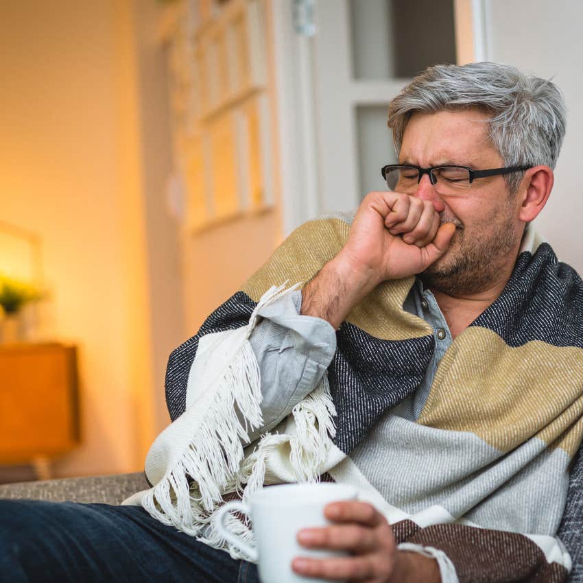 sick gen x man who called out of work