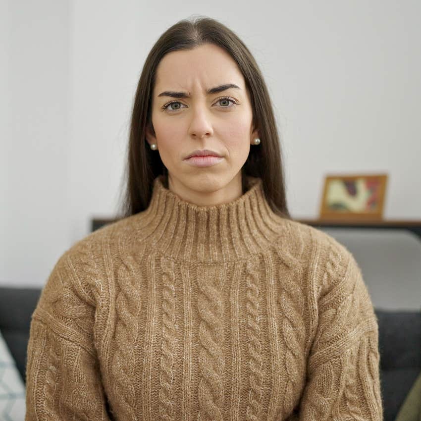 woman who feels lonely in her marriage feeling like a different person