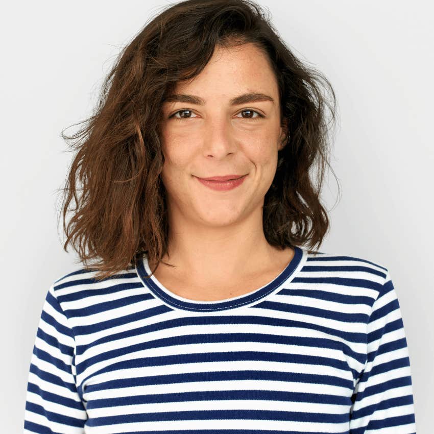young woman ignoring the opinions of others