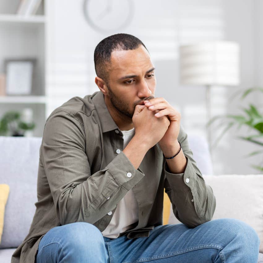 man with no emotional intelligence complaining about always being the one apologizing
