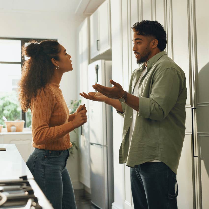 arguing couple bargaining