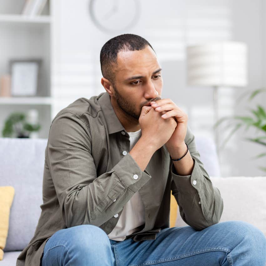man raised by parents without empathy assuming he disappointed someone