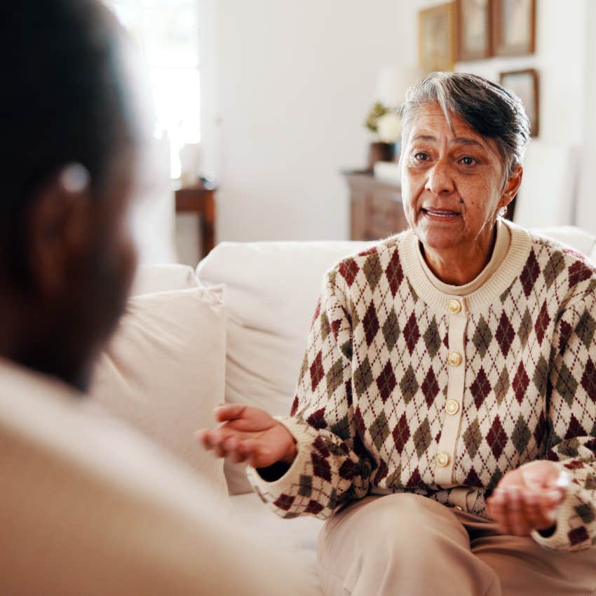 boomer woman in therapy