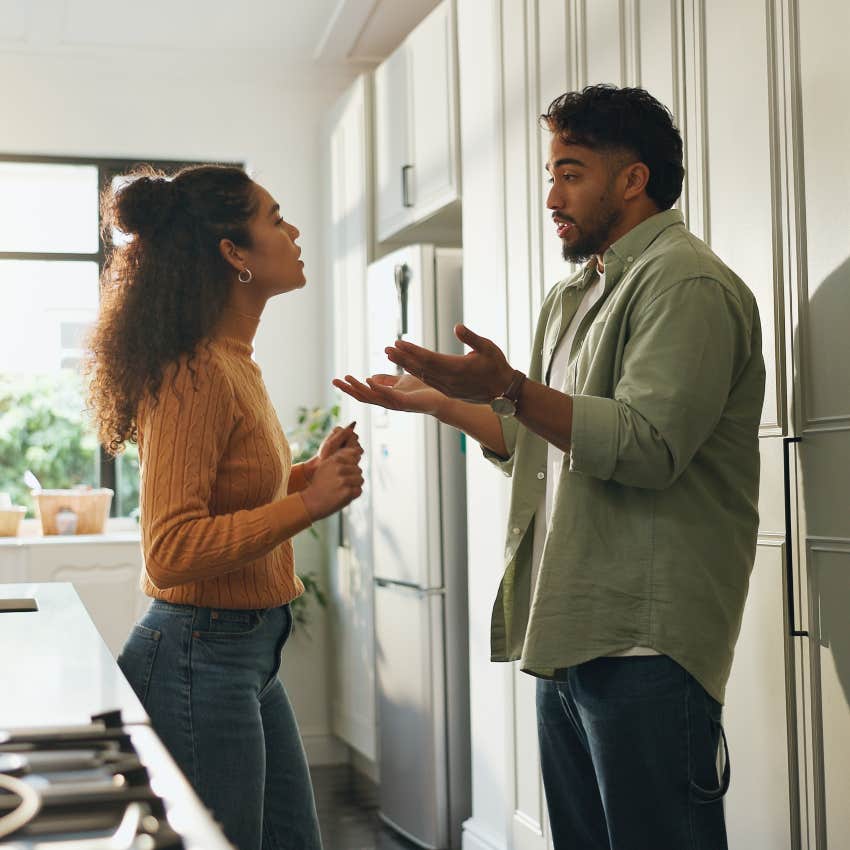 woman who refuses to tolerate disrespect saying don't speak to me that way