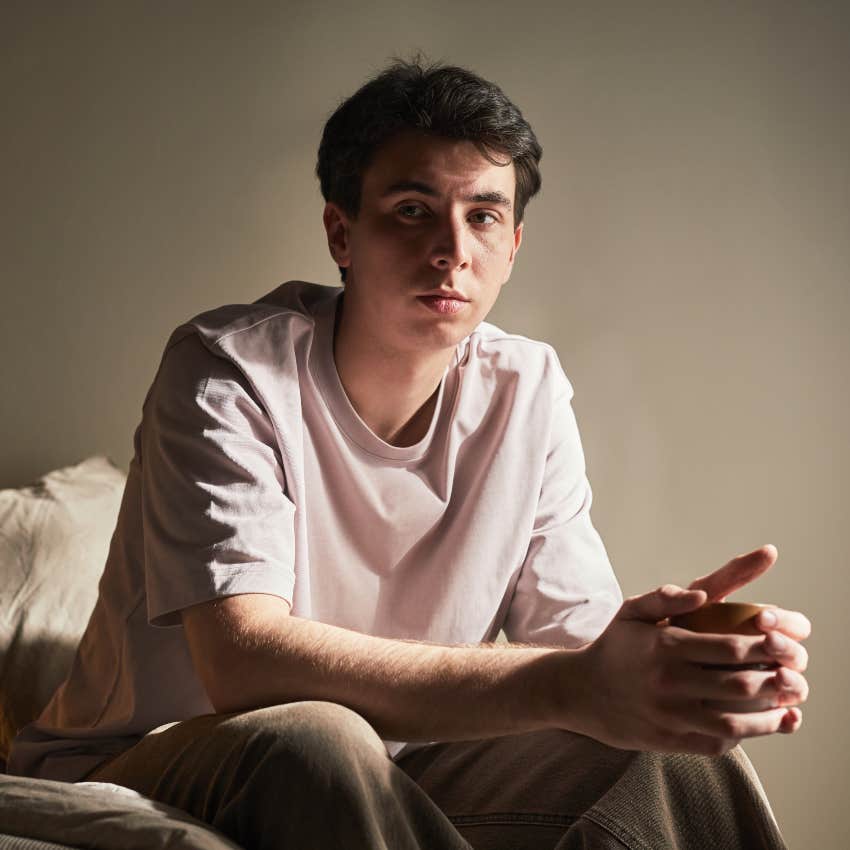 man who's losing his mental & emotional strength saying he doesn't care anymore
