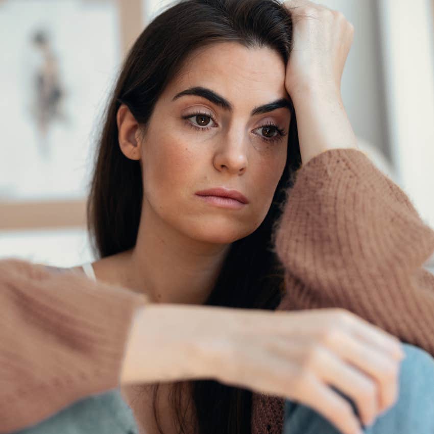 physically tough but mentally weak woman saying she doesn't want deal