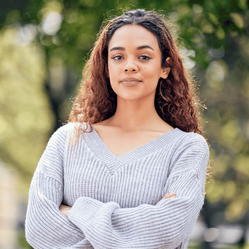emotionally courageous woman acknowledging helplessness