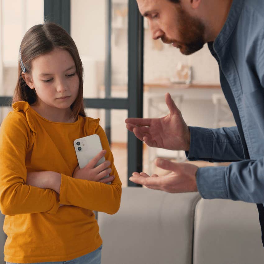 emotional parent telling child they'll never amount to anything