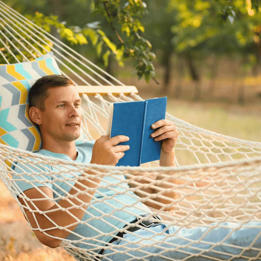 emotionally balanced man prioritizing his self-care